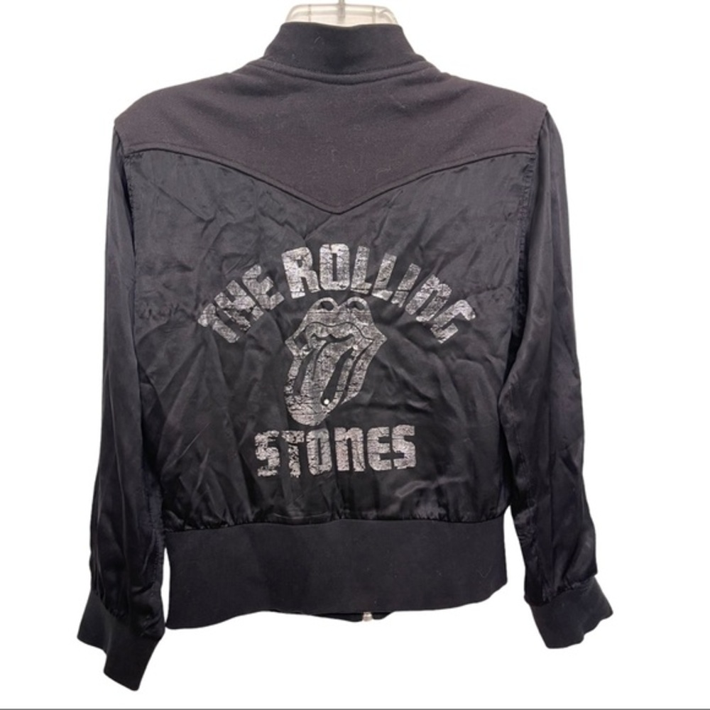 HOUSE OF THE GODS Bootleg Buddhistpunk Rolling Stones Jacket Silk Blend M/XS fit